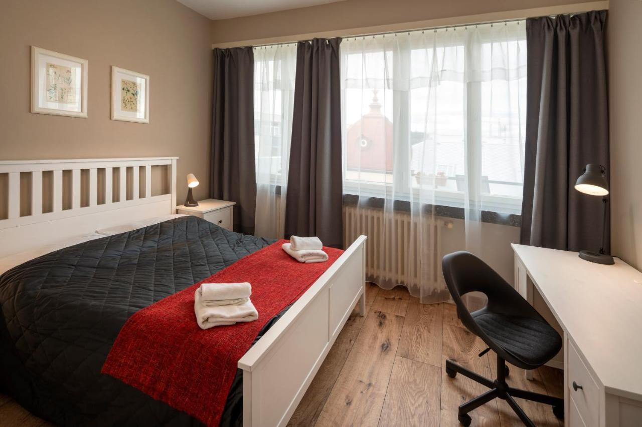New Town - Apple Apartments براغ المظهر الخارجي الصورة